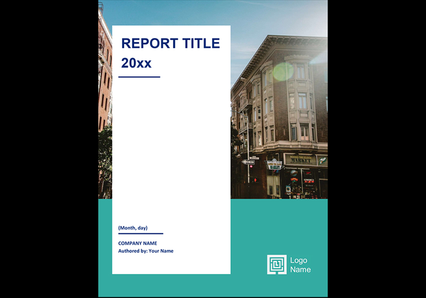 Annual Report Template Word Free Download Database